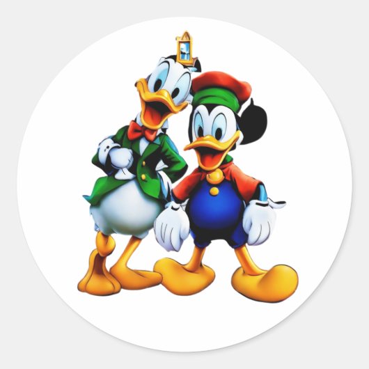 High-Quality & Customizable Ronde Sticker (Voorkant)