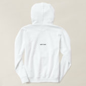 High-Resolution Abstract Art Hoodie (Design achterkant)