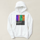 High-Resolution Abstract Art Hoodie (Design voorkant)
