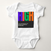 High-Resolution Abstract Art  Romper (Voorkant)
