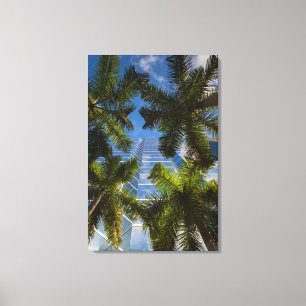 High rise buildings canvas afdruk