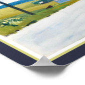 High Road 1931 beroemd gemaakt door Edward Hopper Poster (Hoek)