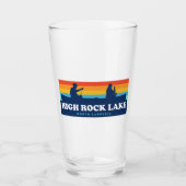 High Rock Lake North Carolina Canoe Glas (Voorkant)