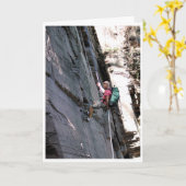 High Rocks Climber - Vertrouwen Kaart (Gele Bloem)