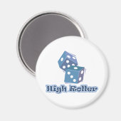 High Roller - Dice Games Magneet (Voorkant / Achterkant)