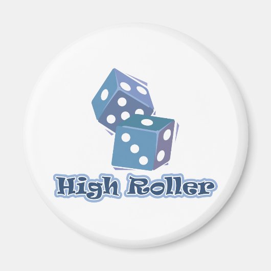 High Roller - Dice Games Magneet (Voorkant)