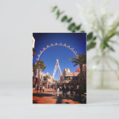 High Roller Ferris Wheel Las Vegas #1 Briefkaart (Staand voorkant)