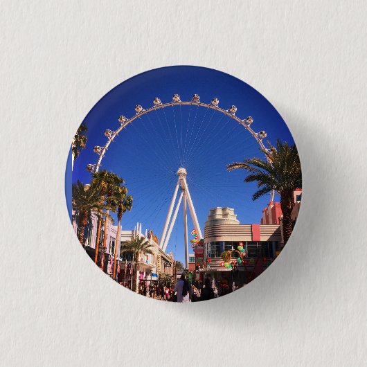 High Roller Ferris Wheel Las Vegas #1 Button (Voorkant)