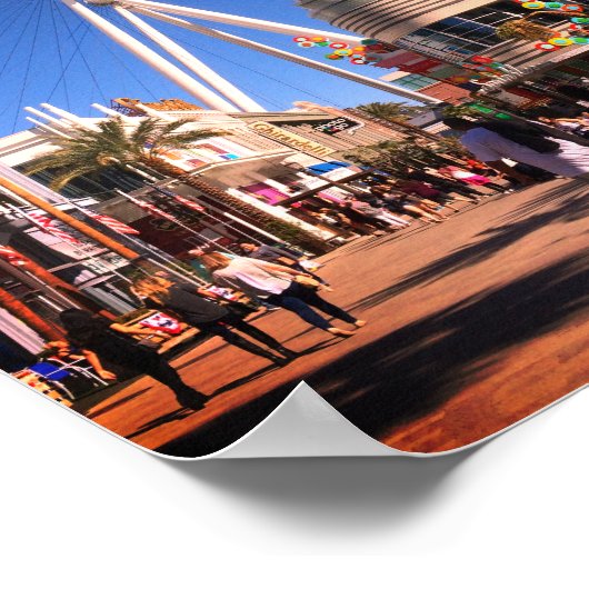 High Roller Ferris Wheel Las Vegas #1 Poster (Hoek)