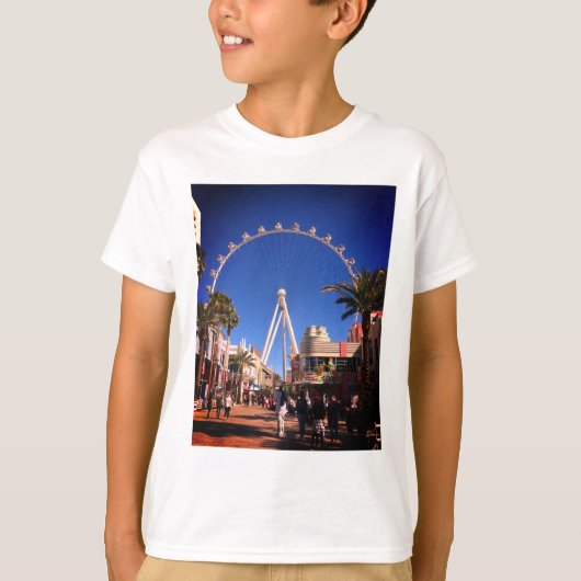 High Roller Ferris Wheel Las Vegas #1 T-shirt (Voorkant)