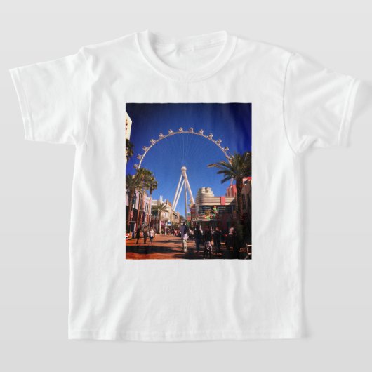 High Roller Ferris Wheel Las Vegas #1 T-shirt (Laagn)