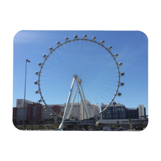 High Roller Ferris Wheel Las Vegas #2 Foto Magnet Magneet (Horizontaal)