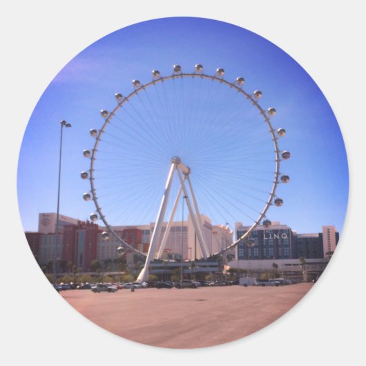 High Roller Ferris Wheel Las Vegas #2 Stickers (Voorkant)