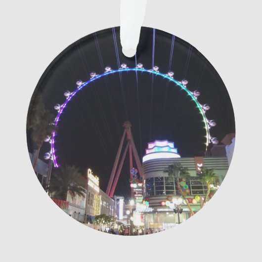 High Roller Ferris Wheel Las Vegas #3 Ornament (voorkant)