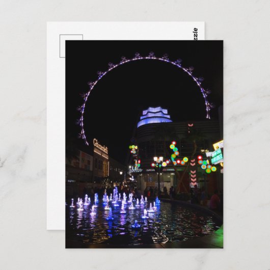 High Roller Ferris Wheel Las Vegas #4 Briefkaart (Voorkant / Achterkant)