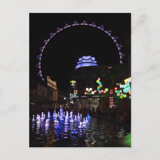 High Roller Ferris Wheel Las Vegas #4 Briefkaart (Voorkant)