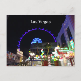 High Roller Ferris Wheel Las Vegas #5 Ansichtkaart Briefkaart