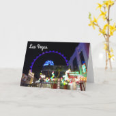High Roller Ferris Wheel Las Vegas #5 Kaart (Gele Bloem)