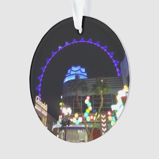 High Roller Ferris Wheel Las Vegas #5 Ornament (voorkant)