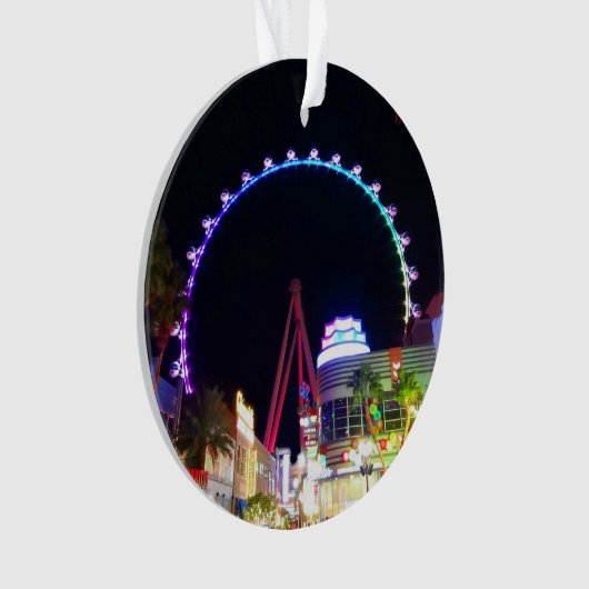 High Roller Ferris Wheel Las Vegas #6 Ornament (voorkant)