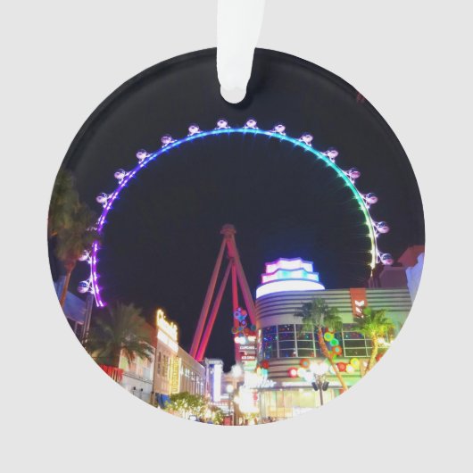 High Roller Ferris Wheel Las Vegas #6 Ornament (voorkant)