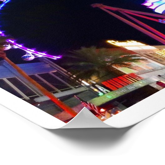 High Roller Ferris Wheel Las Vegas #6 Poster (Hoek)