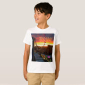 High Roller Ferris Wheel Sunrise in Vegas T-shirt (Voorkant volledig)