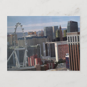 High Roller & Las Vegas Center Strip Briefkaart