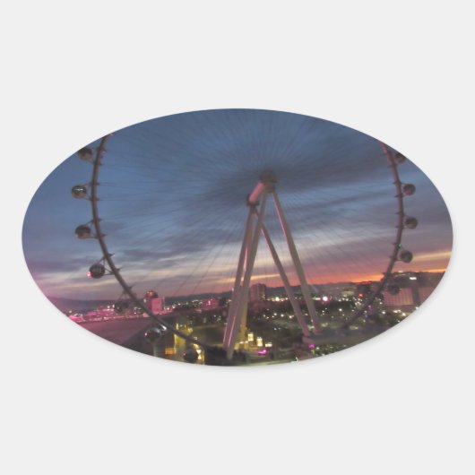 High Roller Las Vegas sticker (Voorkant)