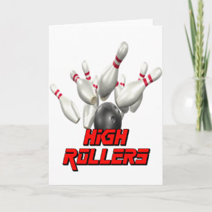 High Rollers Bowling Kaart