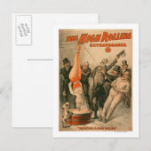 High RollersDunking Woman in Beer Poster Briefkaart (Voorkant / Achterkant)