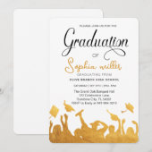 High School Afstuderen, Afstudeerfeest Kaart (Voorkant / Achterkant)