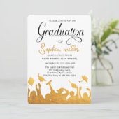 High School Afstuderen, Afstudeerfeest Kaart (Staand voorkant)