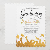 High School Afstuderen, Afstudeerfeest Kaart (Voorkant / Achterkant)