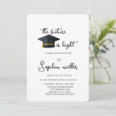 High School Afstuderen, Afstudeerfeest Kaart (Staand voorkant)