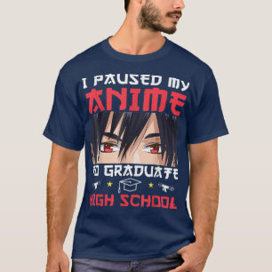 High School Afstuderen anime 2022 Afstuderen Boys T-shirt