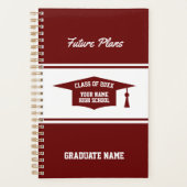 High School afstuderen Class jaar cadeaukalender Planner (Voorkant)