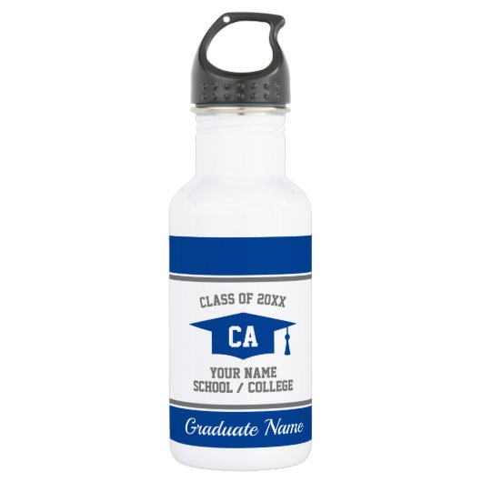 High School Afstuderen Class of 2025 aangepaste na Waterfles (Voorkant)