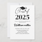 High School Afstuderen Class of 2025, Minimaal afs Kaart (Voorkant)