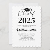 High School Afstuderen Class of 2025, Minimaal afs Kaart (Voorkant)