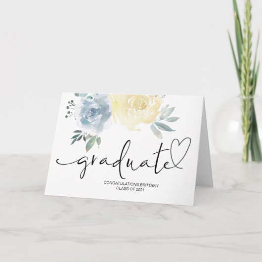 High School Afstuderen Gift Idea College Afstudeer Kaart (Voorkant)