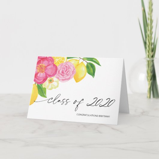 High School Afstuderen Gifts College Afstudeerder  Kaart (Voorkant)