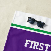 High School Afstuderen Klasse van 2024 afstuderen  Strandlaken (In situ)