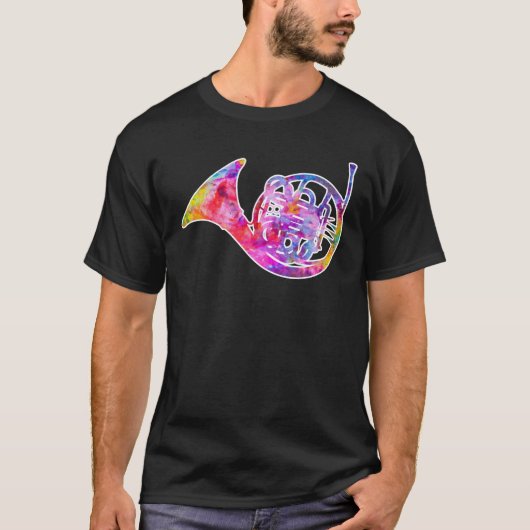 High School Band geeft Frans Horn Shirt water (Voorkant)