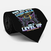 High School Complete Gamer Gaming Afstuderen Stropdas (Opgerold)