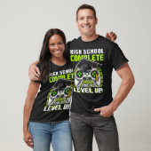 High School Complete Video Game Senior Afstuderen T-shirt (Unisex)