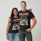 High School Complete Video Game Senior Afstuderen T-shirt (Unisex)