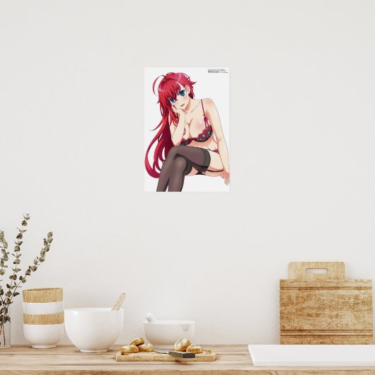 High School DxD Rias Gremory Poster (Keuken)