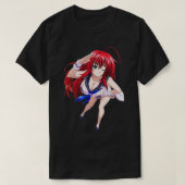 High School DxD Rias Gremory T-shirt (Design voorkant)