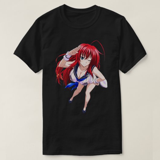 High School DxD Rias Gremory T-shirt (Design voorkant)